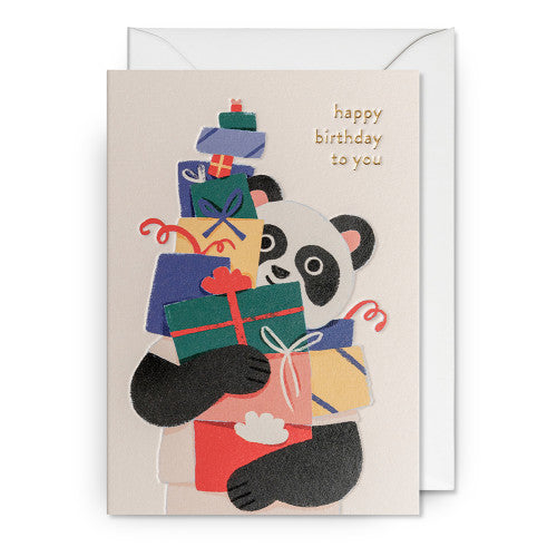 Carte - Happy birthday to you panda - Elena Comte