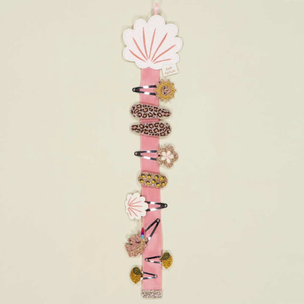 Porte barrettes mural - Coquillage