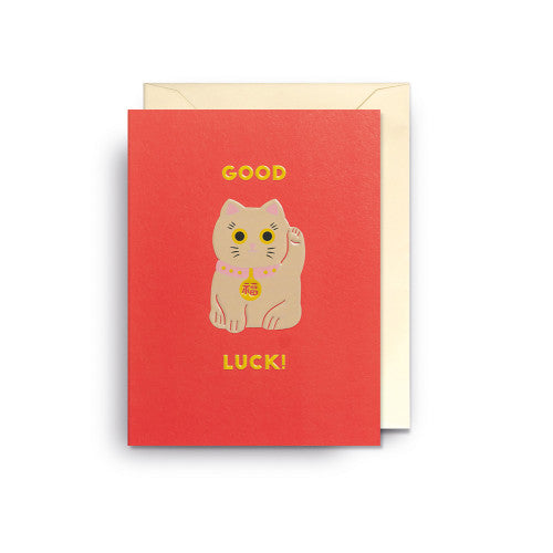 Mini carte - Good luck - Naomi Wilkinson — Lagom Design , Lyon