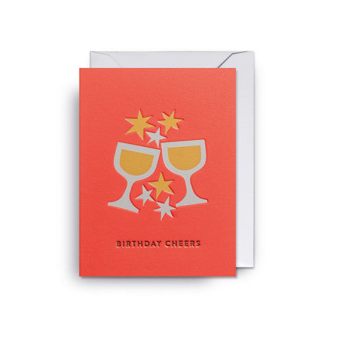Mini carte - Birthday cheers - Ryan Chapman — Lagom Design , Lyon
