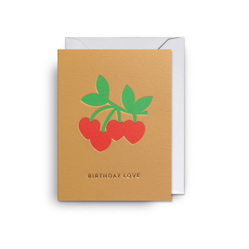 Mini carte - Birthday love - Ryan Chapman — Lagom Design , Lyon