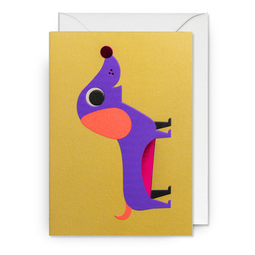 Carte - Dachshund - Ingela Arrhenius — Lagom Design , Lyon