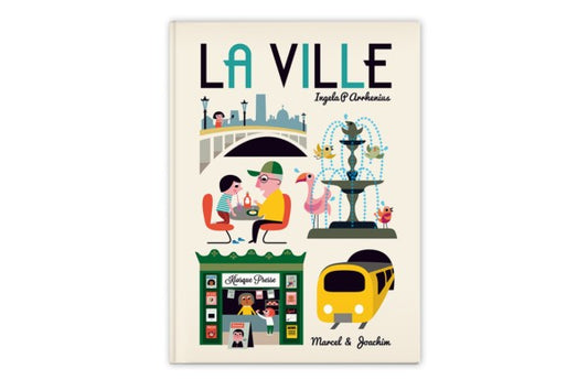 Livre géant La ville — Marcel et Joachim , Lyon