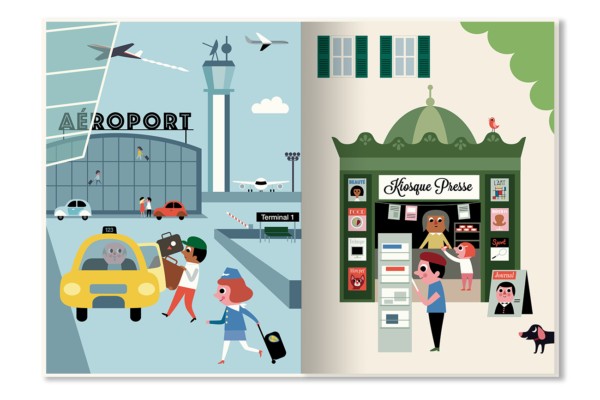 Livre géant La ville — Marcel et Joachim , Lyon
