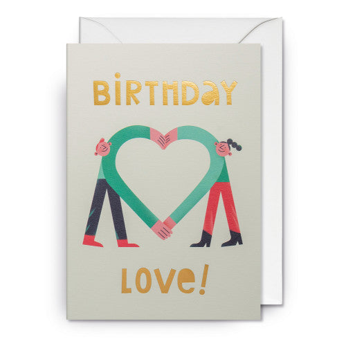 Carte - Birthday love - Tania Yakunova — Lagom Design , Lyon