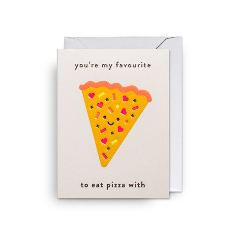 Mini carte - To eat pizza with - Lagom cozy — Lagom Design , Lyon