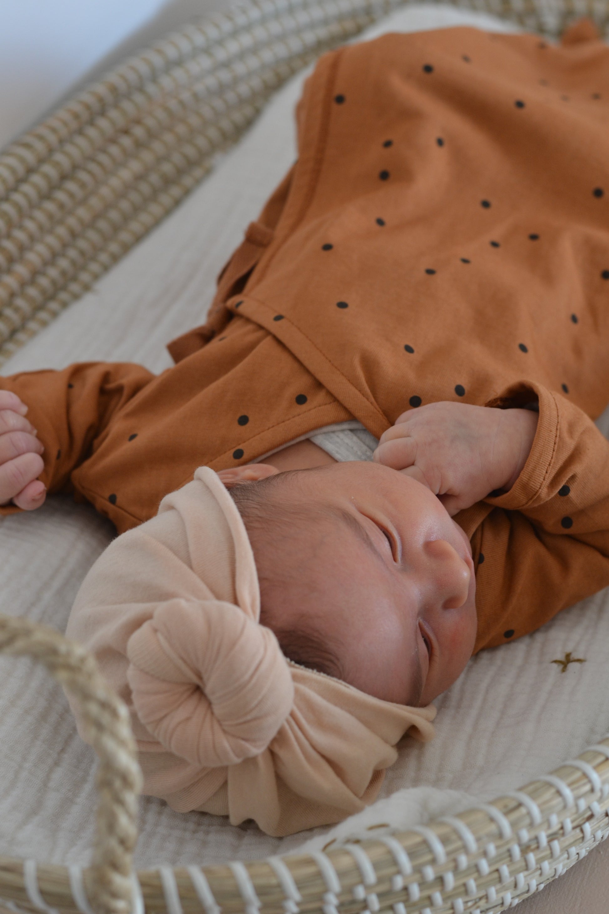 Turban beanie Perfect nude 0/3 mois