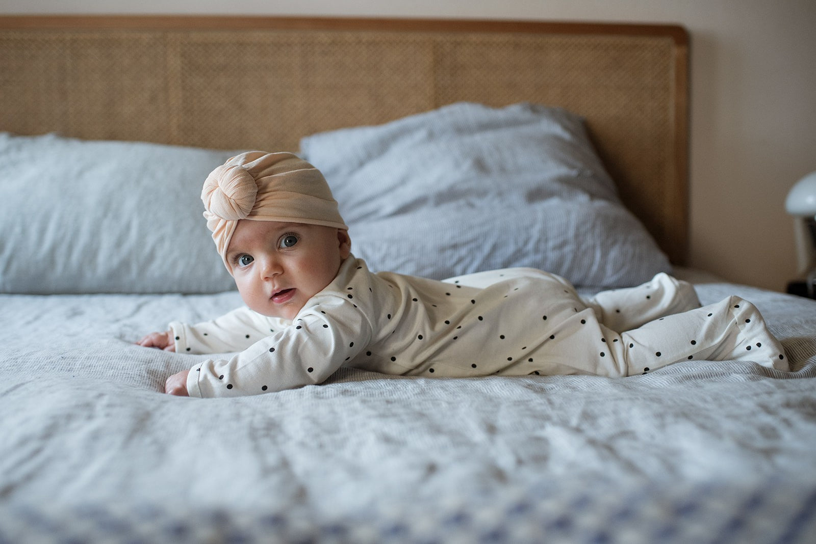 Turban beanie Perfect nude 0/3 mois