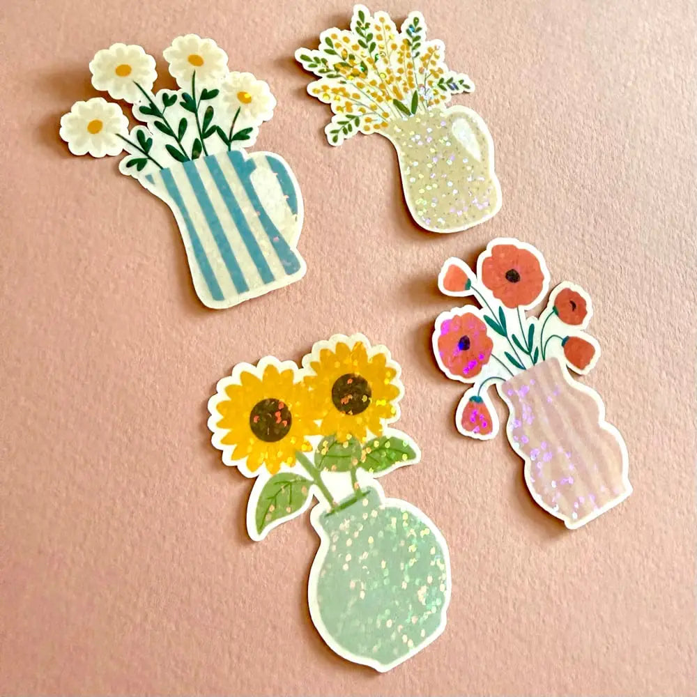 Lot de stickers - Flower bouquet