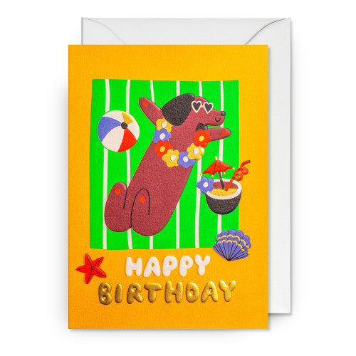 Carte - Happy birthday dog - Judit Zengovani