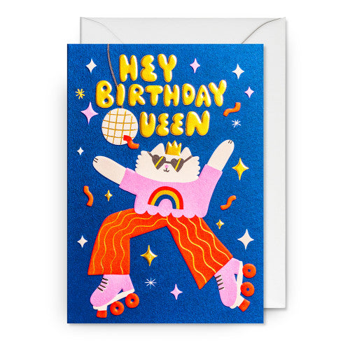 Carte - Happy birthday queen - Judit Zengovani