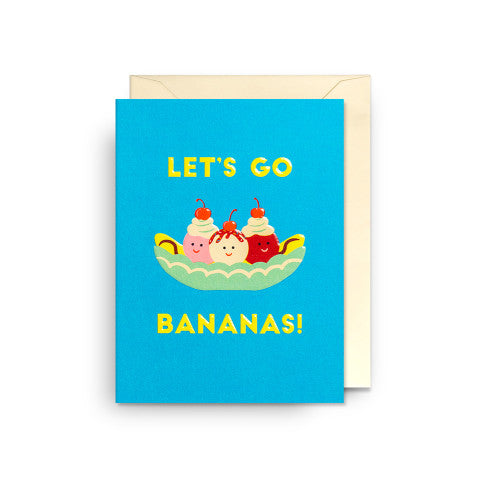 Mini carte - Let's go bananas - Naomi Wilkinson — Lagom Design , Lyon