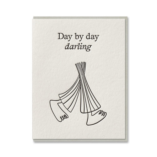 Carte - Day by day darling - Short talk — 1973 , Lyon