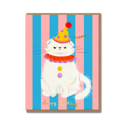Carte - Clowny the cat - Carolyn Suzuki — 1973 , Lyon