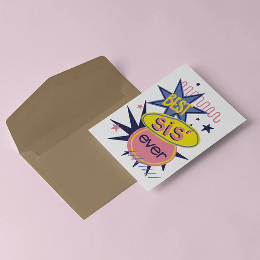 Carte Best sis ever