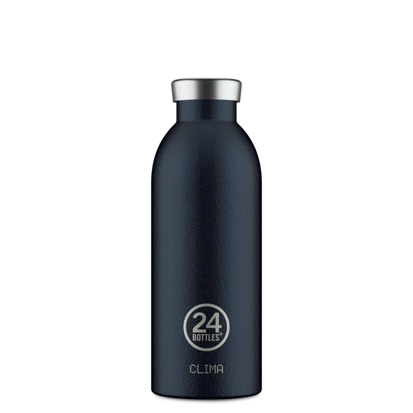 Gourde isotherme 500mL - Rustic deep blue — 24bottles , Lyon