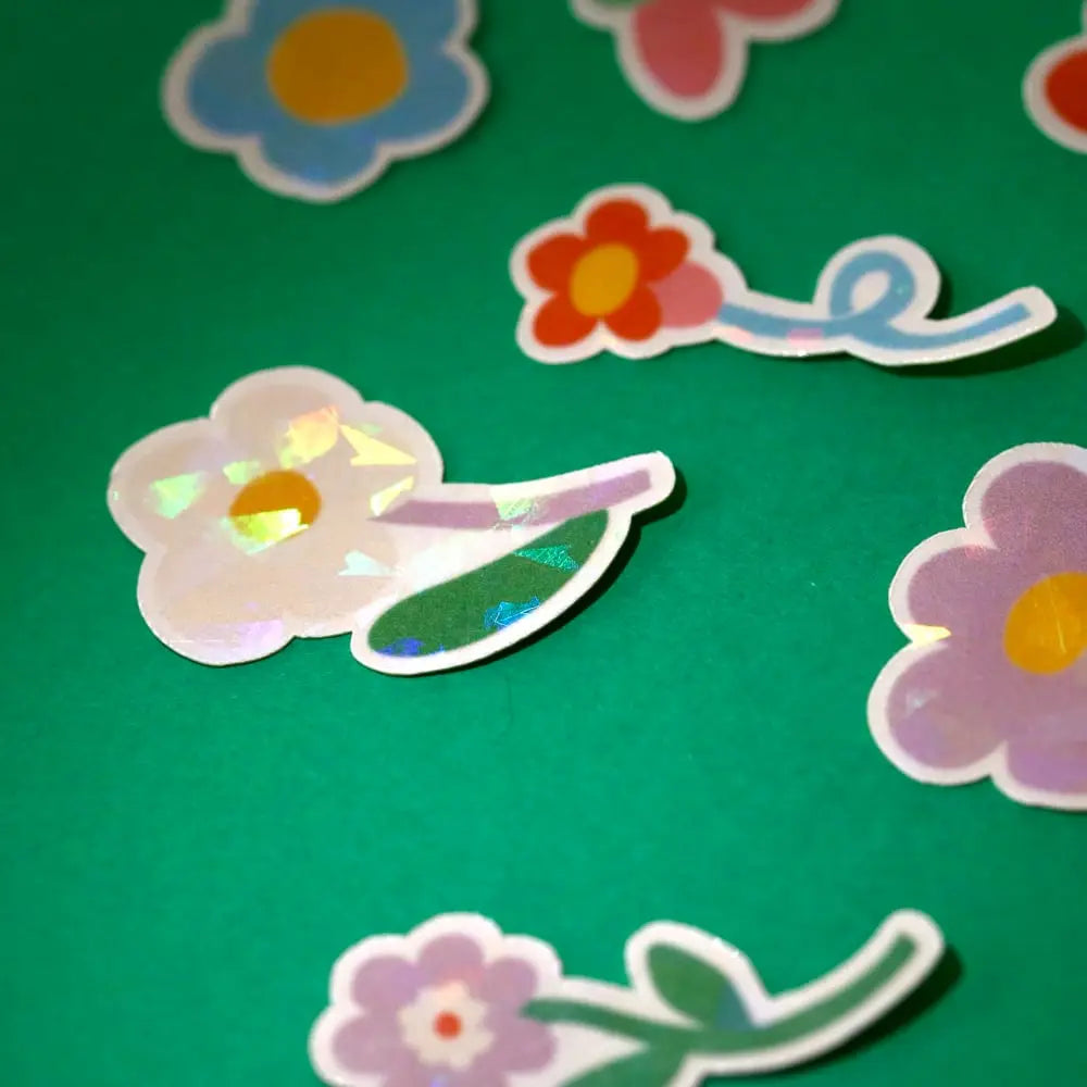 Lot de stickers - Flower market