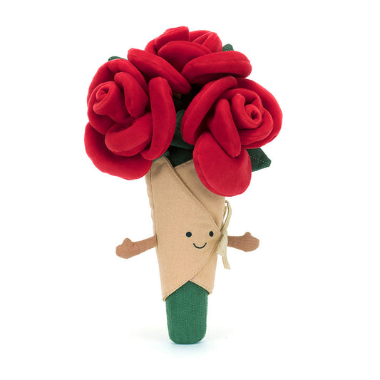 Peluche amuseables Rose bouquet