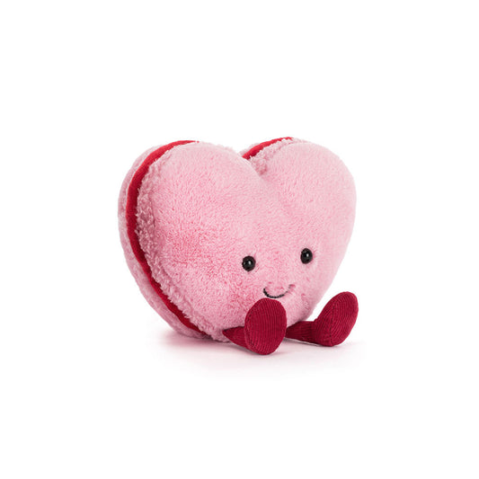 Peluche amuseables Colette Heart Macaron - Pink
