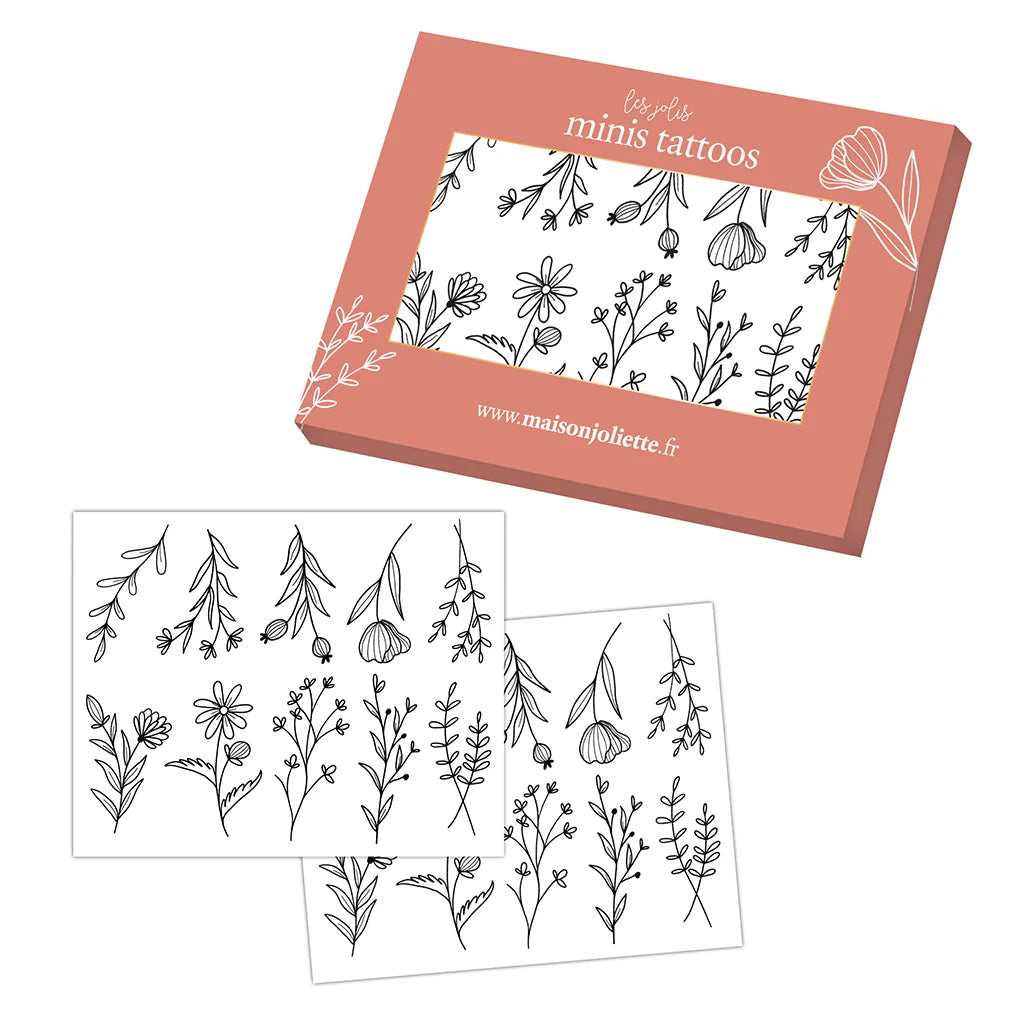 Minis tatouages - Floral