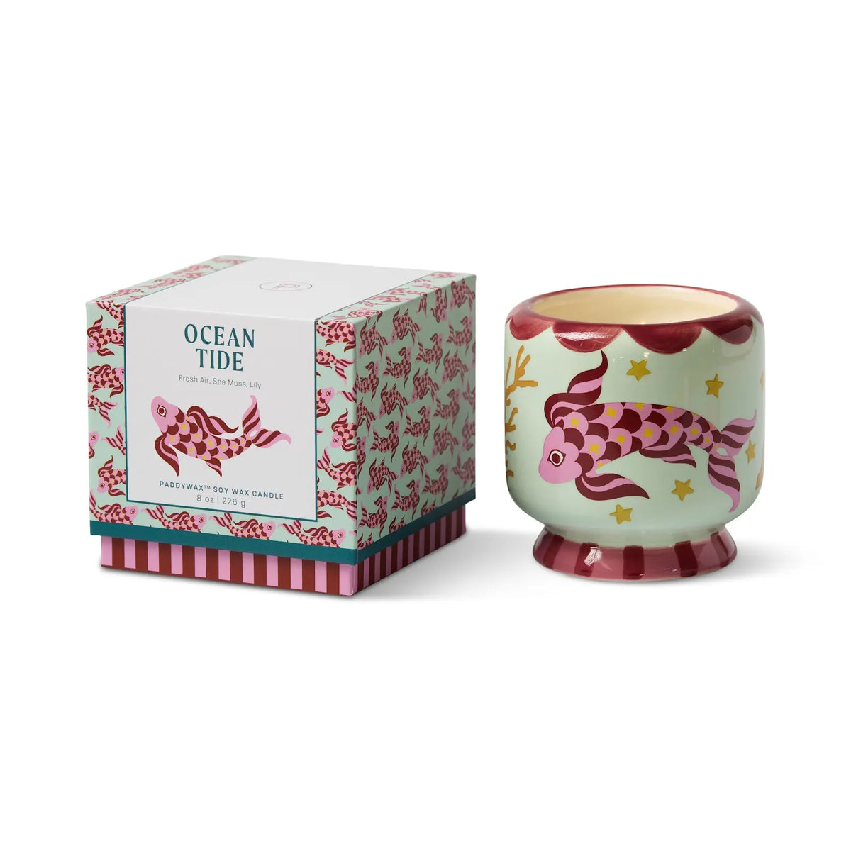Bougie A dopo - Koi fish - Sea salt & sage