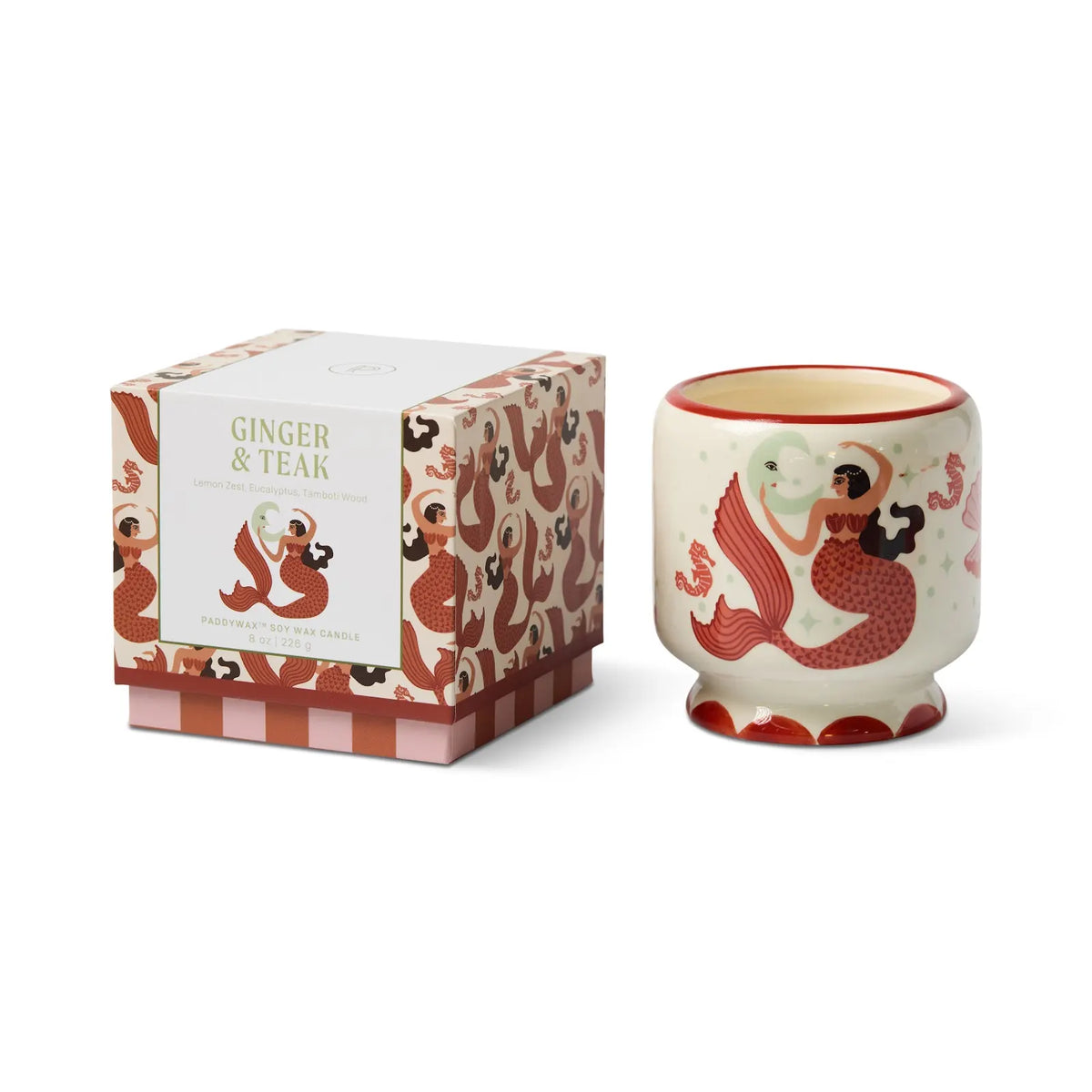 Bougie A dopo - Mermaid & moon - Ginger & teak