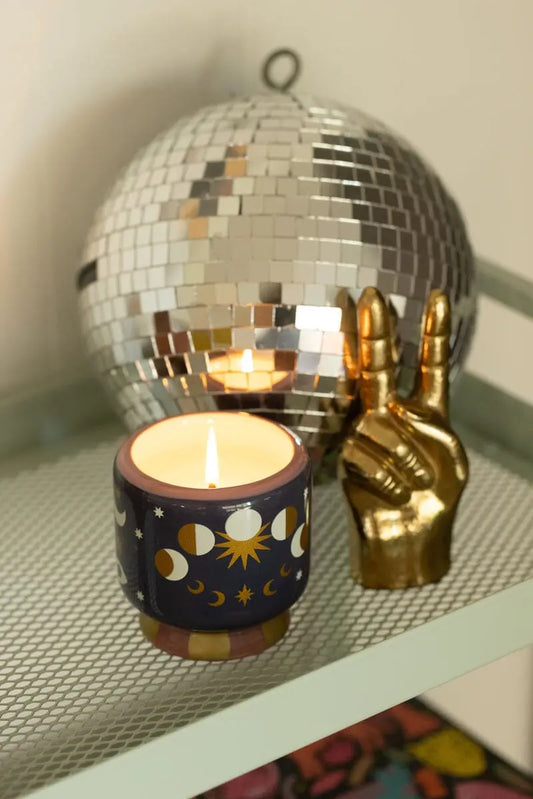 Bougie A dopo - Moon phases - Jasmin & rose