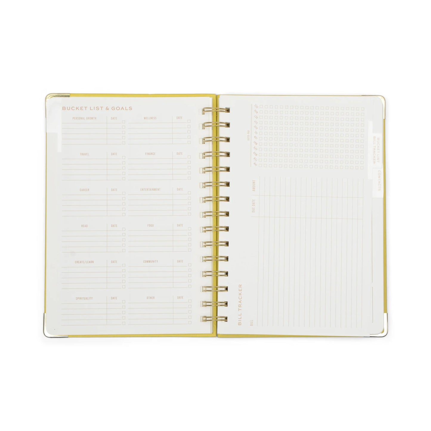 Planner perpétuel 13 mois - My time