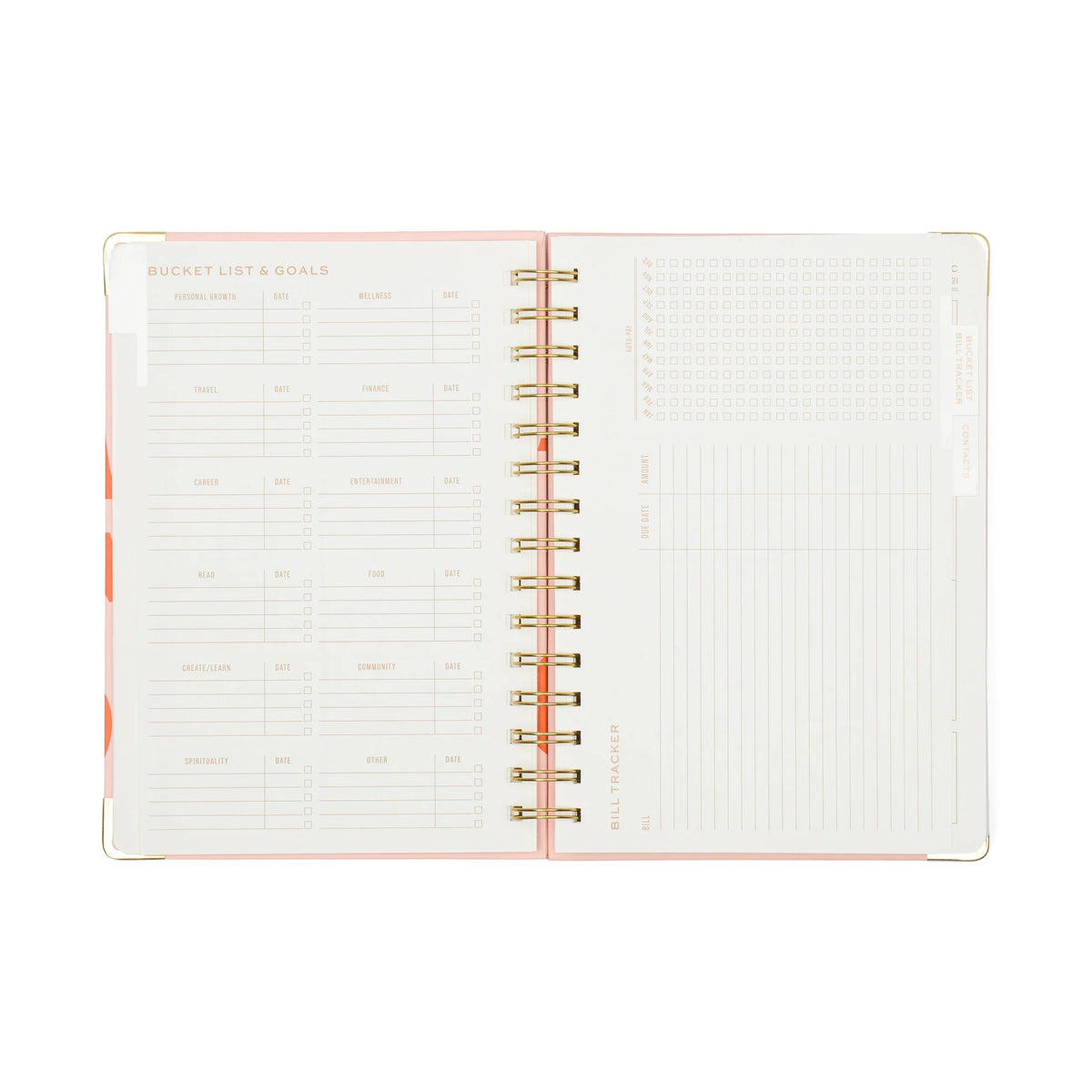 Designworks Ink Planner Planner perpétuel 13 mois - Plans ― Designworks, Lyon – L'effet canopée