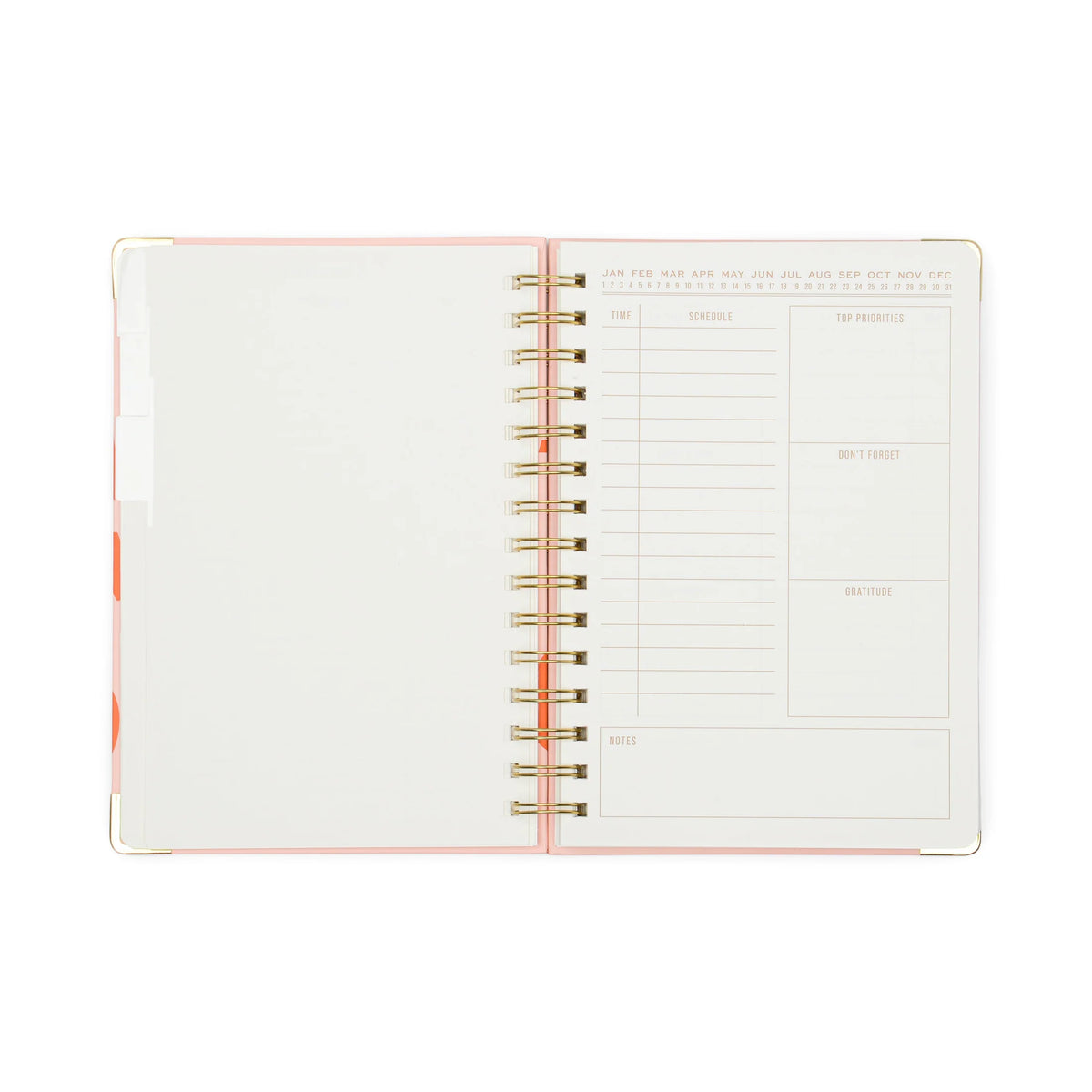 Designworks Ink Planner Planner perpétuel 13 mois - Plans ― Designworks, Lyon – L'effet canopée