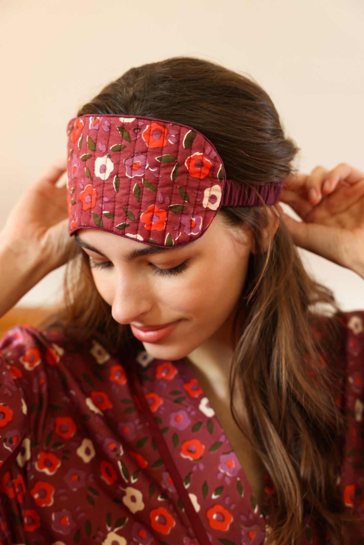 Masque de nuit Lila - Lison Cabernet