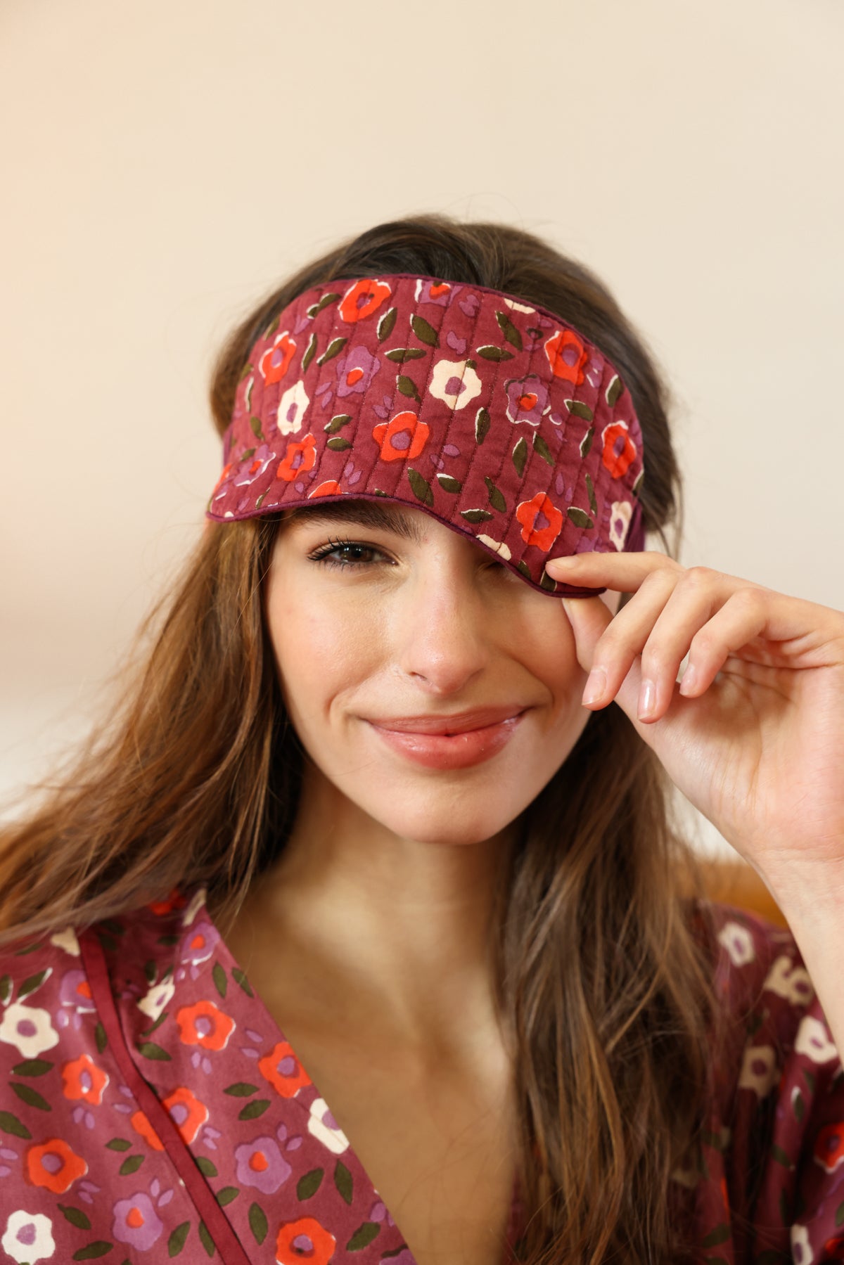 Masque de nuit Lila - Lison Cabernet