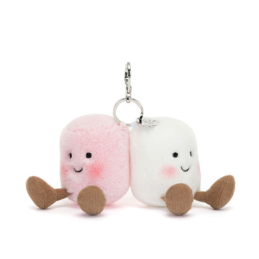Peluche amuseables Pair of Marshmallows Bag Charm