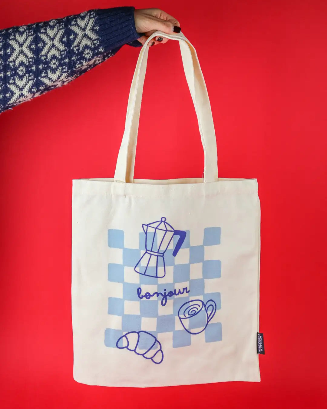 Tote bag - Bonjour