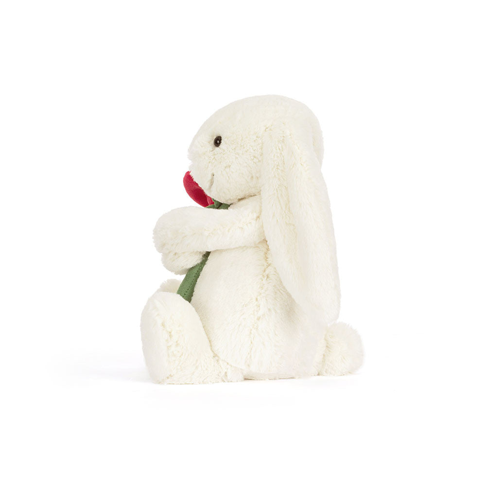 Peluche Bunny with Rose