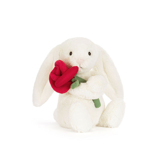 Peluche Bunny with Rose