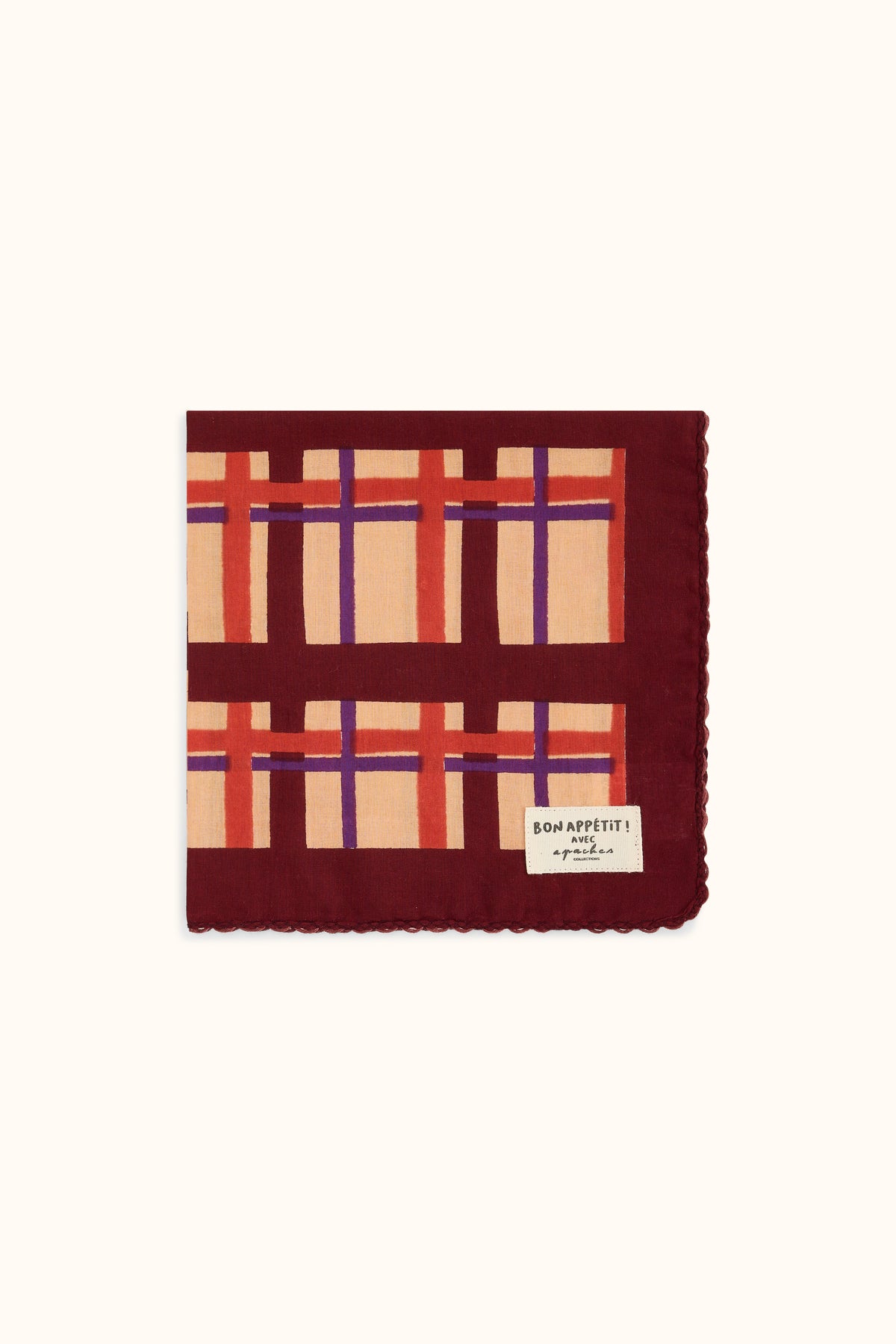 Serviette de table Biriani - Tartan Fossil