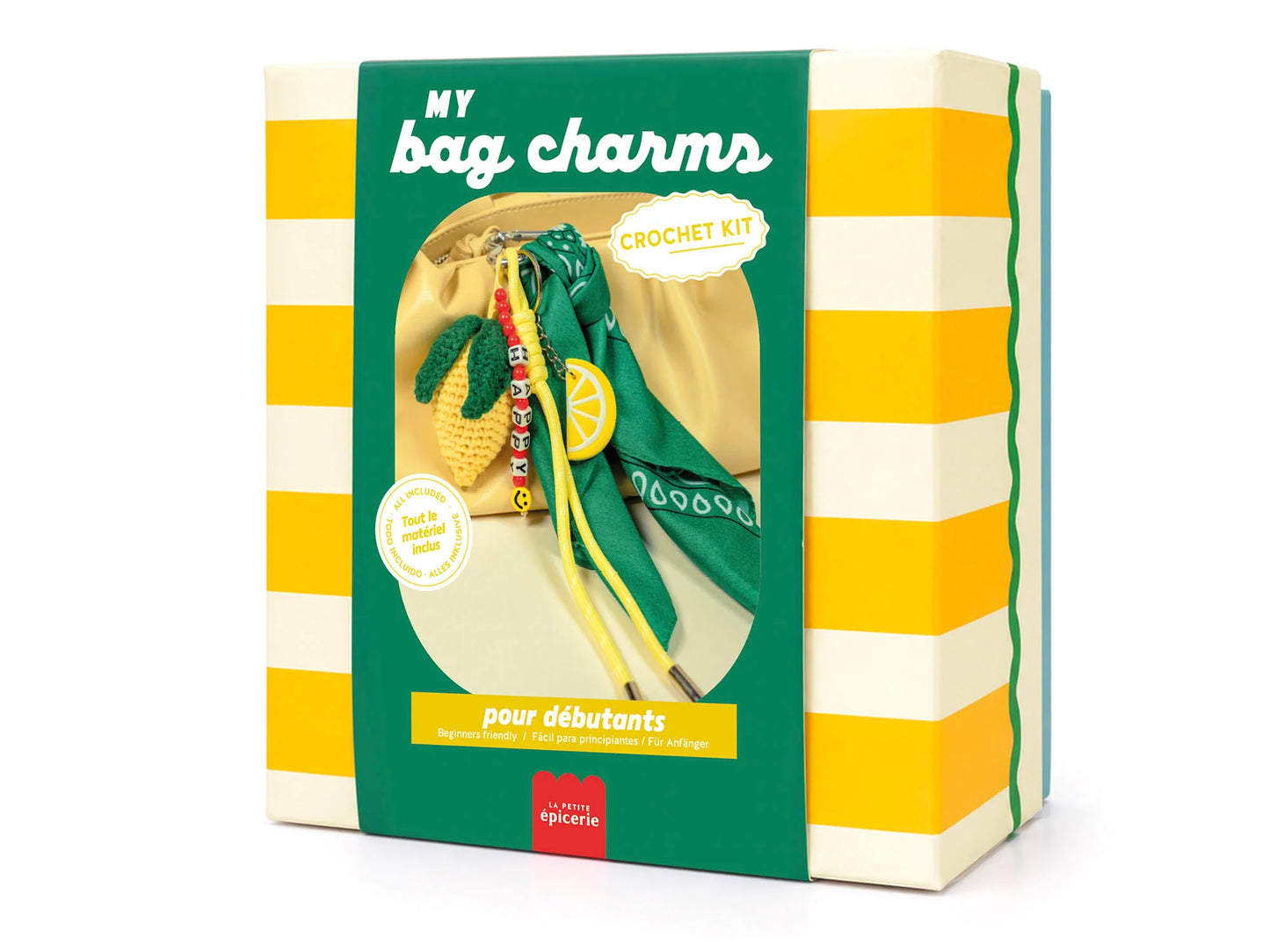 Kit crochet pour débutant - Bag Charms - Dolce vita