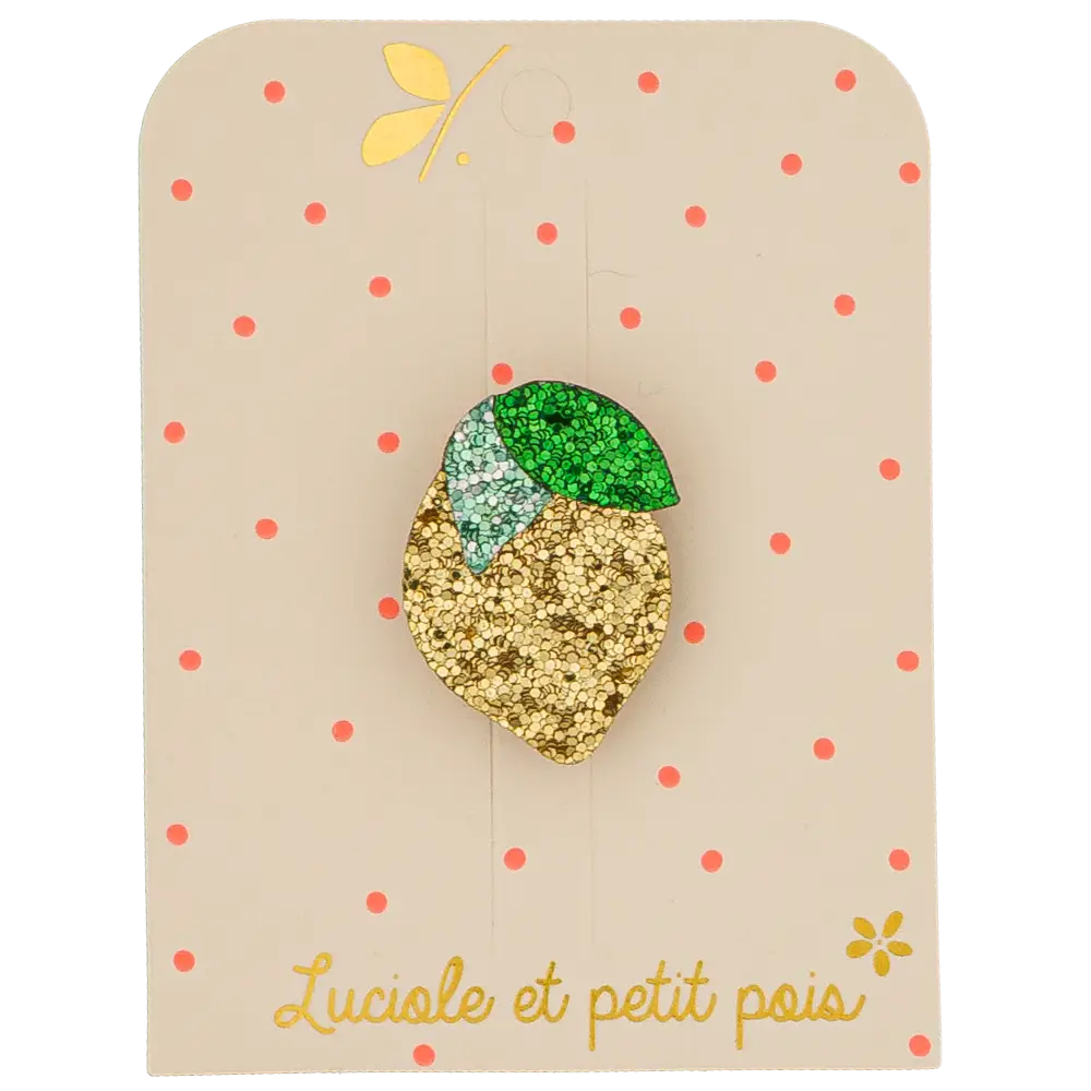 Broche - Citron