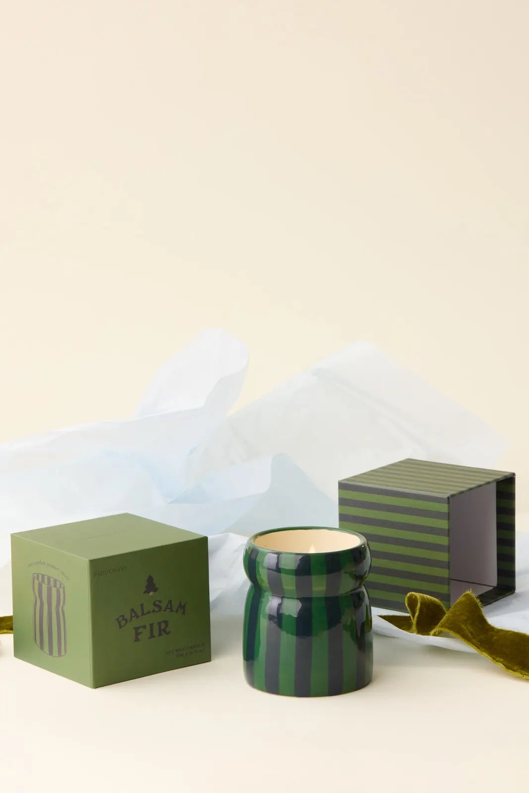 Bougie Cabana green/navy - Balsam fir