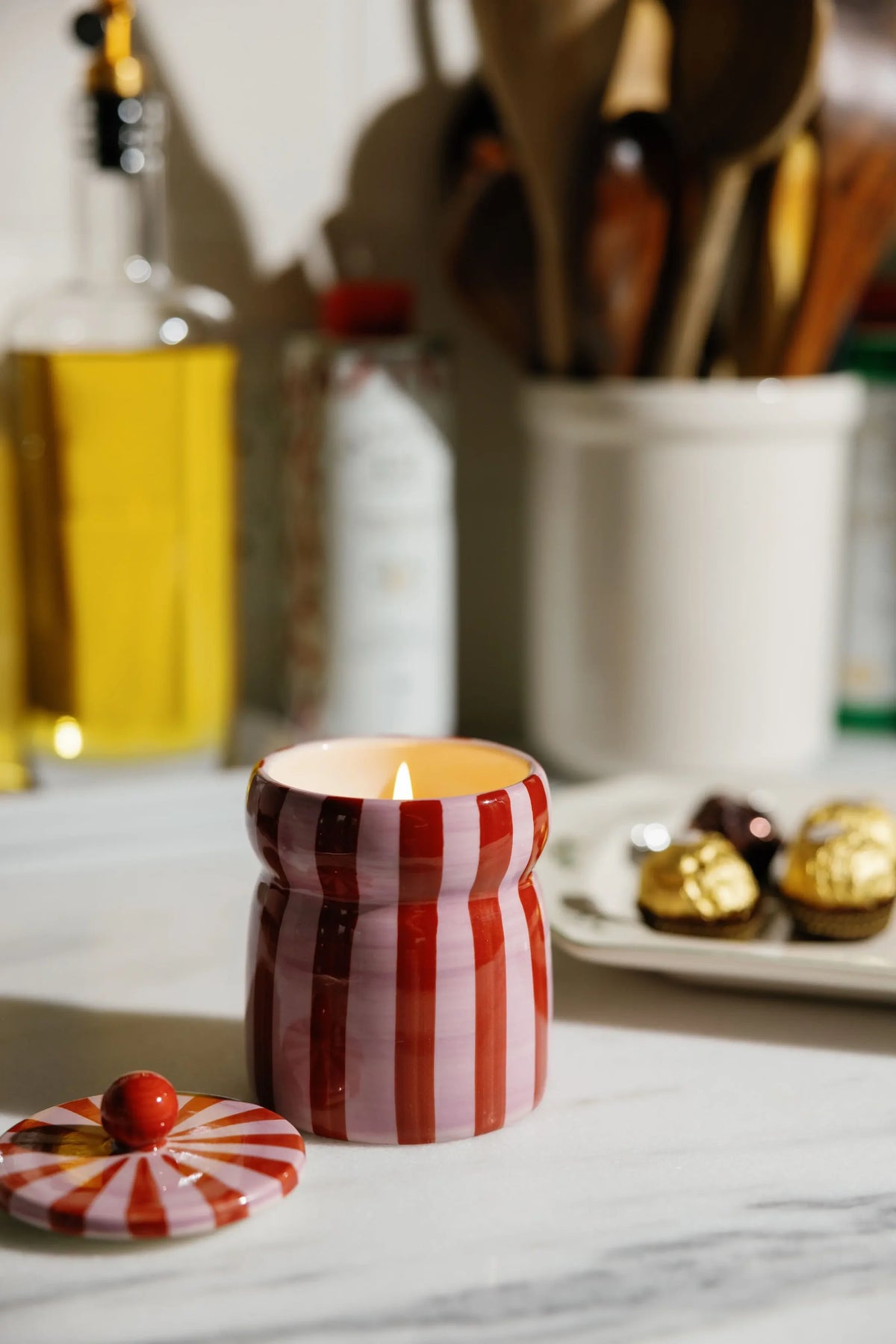 Bougie Cabana red/pink - Pink peppermint — Paddywax , Lyon