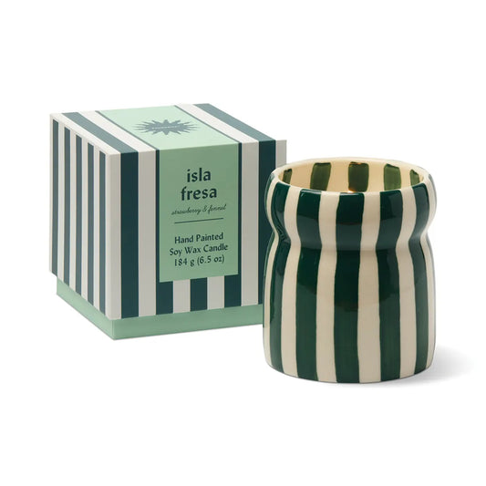 Bougie Cabana teal - Isla fresa