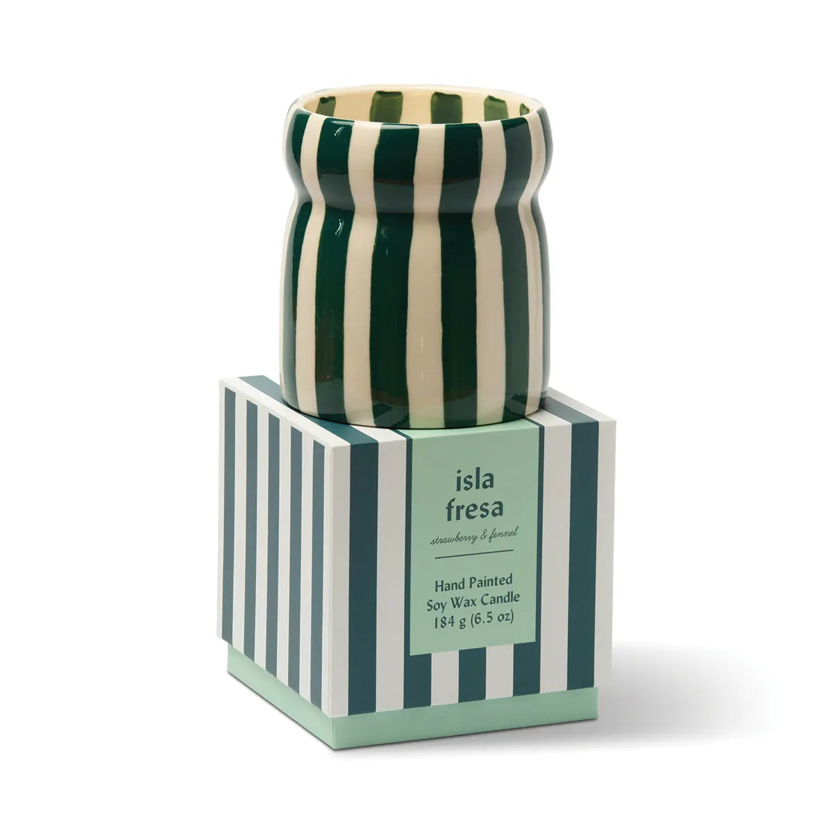 Bougie Cabana teal - Isla fresa