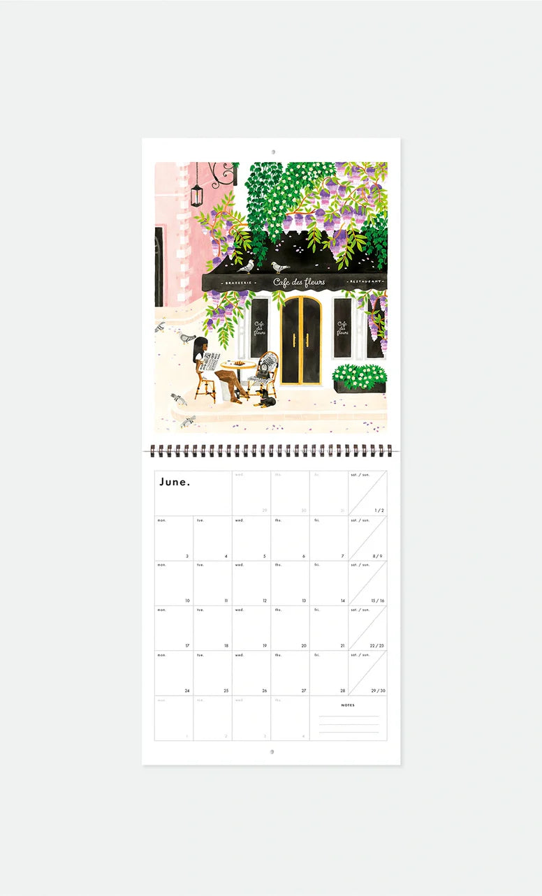 Calendrier 2026 Travel bucket list