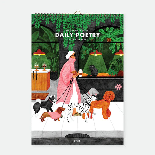 Calendrier 2026 Daily poetry