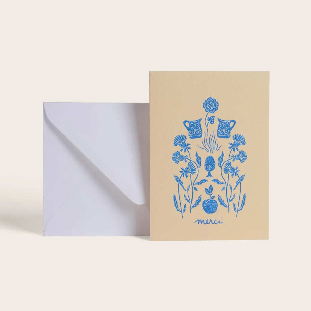 Carte Champêtre "Merci" — Season Paper , Lyon