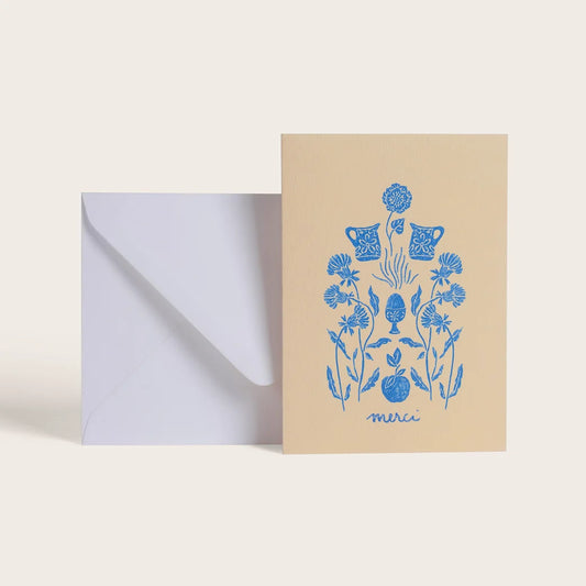 Carte Champêtre "Merci" — Season Paper , Lyon