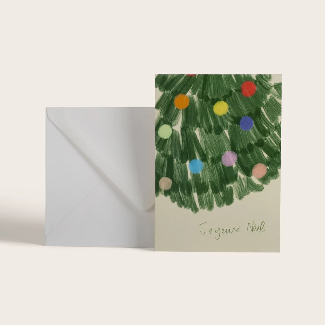 Carte Matin de Noël "Joyeux Noël"