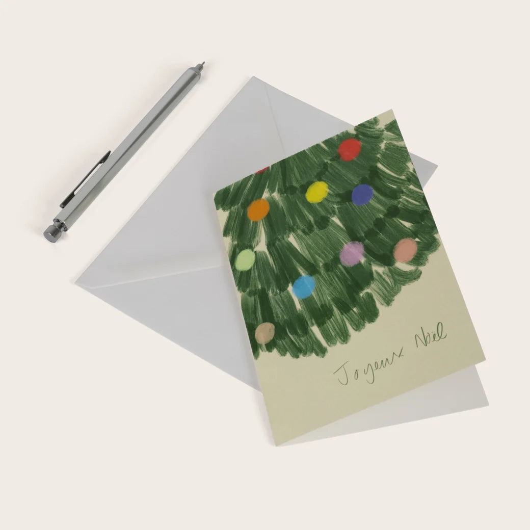 Carte Matin de Noël "Joyeux Noël"