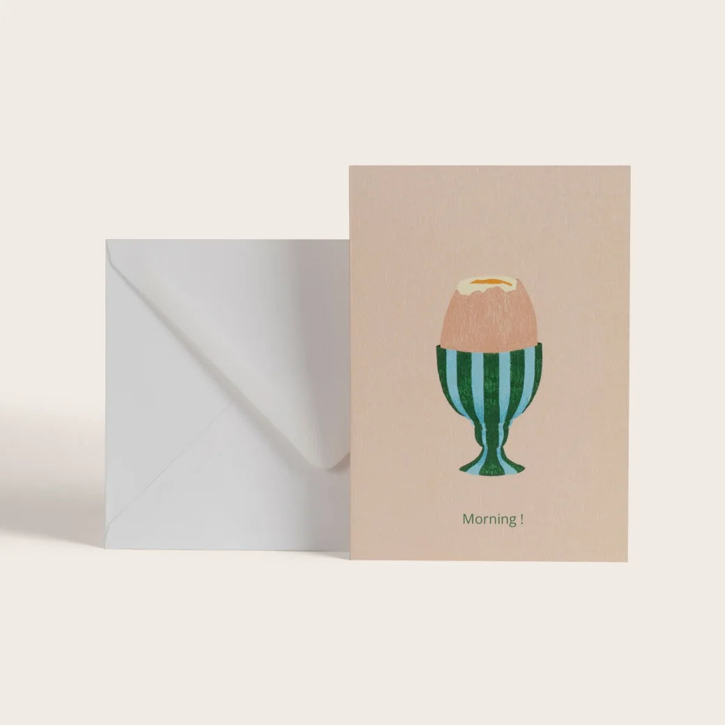 Carte Oeuf "Morning"